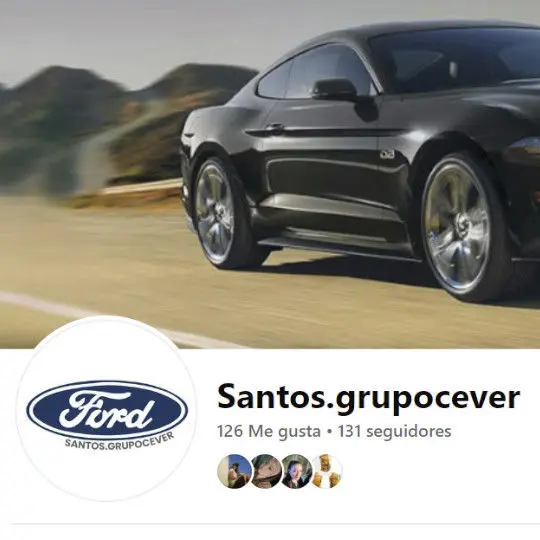 Perfil de facebook de Santos Grupo Cever